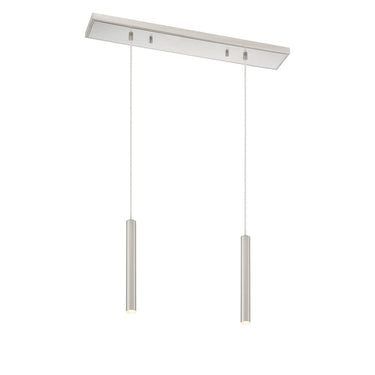 Z-Lite 12" High Forest 2 Light Linear Chandelier image