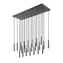 Z-Lite 12" High Forest 23 Light Linear Chandelier image 1