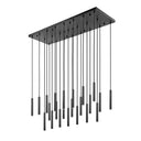 Z-Lite 12" High Forest 23 Light Linear Chandelier image 13