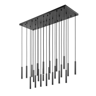 Z-Lite 12" High Forest 23 Light Linear Chandelier image 13