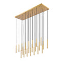 Z-Lite 12" High Forest 23 Light Linear Chandelier image 14