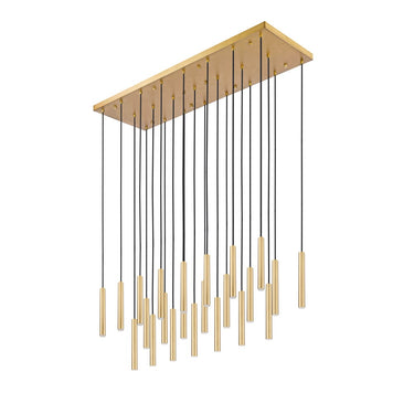Z-Lite 12" High Forest 23 Light Linear Chandelier image 14