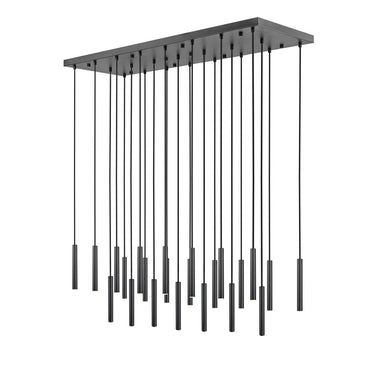 Z-Lite 12" High Forest 23 Light Linear Chandelier image 4