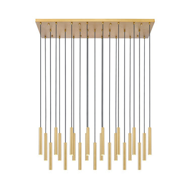 Z-Lite 12" High Forest 23 Light Linear Chandelier image 5