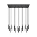 Z-Lite 12" High Forest 23 Light Linear Chandelier image 7