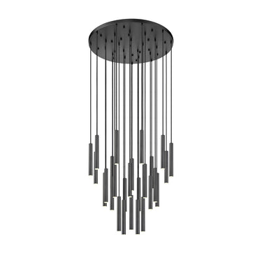 Z-Lite 12" High Forest 27 Light Chandelier image 1