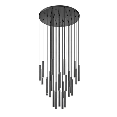 Z-Lite 12" High Forest 27 Light Chandelier image 13