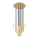Z-Lite 12" High Forest 27 Light Chandelier image 14