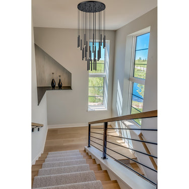 Z-Lite 12" High Forest 27 Light Chandelier image 16