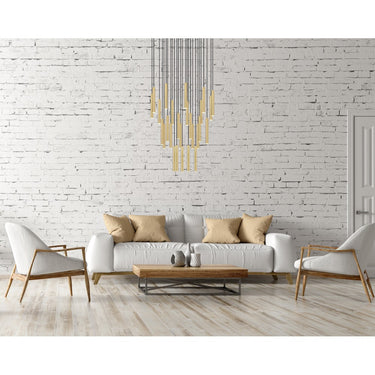 Z-Lite 12" High Forest 27 Light Chandelier image 17