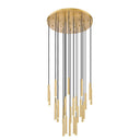 Z-Lite 12" High Forest 27 Light Chandelier image 2