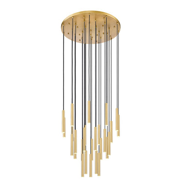 Z-Lite 12" High Forest 27 Light Chandelier image 2