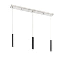 Z-Lite 12" High Forest 3 Light Linear Chandelier image 1