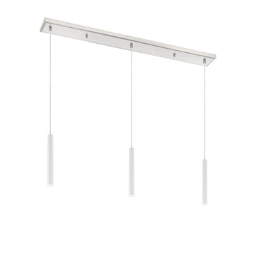 Z-Lite 12" High Forest 3 Light Linear Chandelier image 2