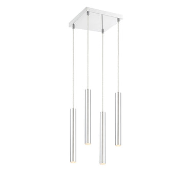 Z-Lite 12" High Forest 4 Light Chandelier image 4