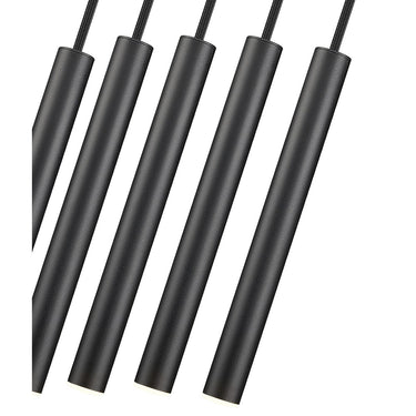 Z-Lite 12" High Forest 5 Light Linear Chandelier image 10