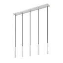 Z-Lite 12" High Forest 5 Light Linear Chandelier image 12