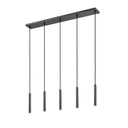 Z-Lite 12" High Forest 5 Light Linear Chandelier image 13