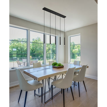 Z-Lite 12" High Forest 5 Light Linear Chandelier image 16