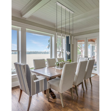 Z-Lite 12" High Forest 5 Light Linear Chandelier image 18