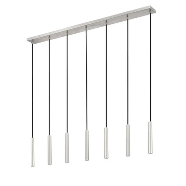 Z-Lite 12" High Forest 7 Light Linear Chandelier image 12