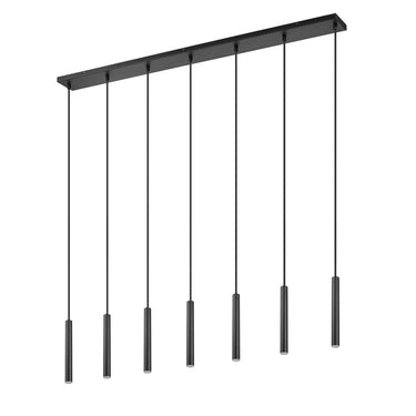 Z-Lite 12" High Forest 7 Light Linear Chandelier image 13