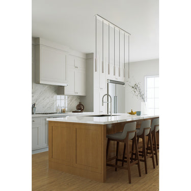 Z-Lite 12" High Forest 7 Light Linear Chandelier image 15