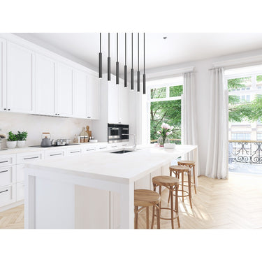 Z-Lite 12" High Forest 7 Light Linear Chandelier image 16