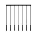 Z-Lite 12" High Forest 7 Light Linear Chandelier image 4