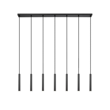 Z-Lite 12" High Forest 7 Light Linear Chandelier image 4