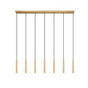 Z-Lite 12" High Forest 7 Light Linear Chandelier image 5