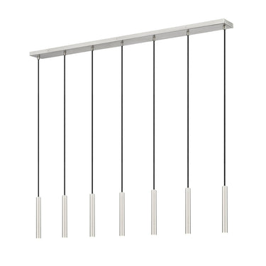 Z-Lite 12" High Forest 7 Light Linear Chandelier image 6