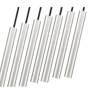 Z-Lite 12" High Forest 7 Light Linear Chandelier image 9