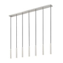 Z-Lite 12" High Forest 7 Light Linear Chandelier image