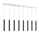 Z-Lite 12" High Forest 8 Light Linear Chandelier image 10
