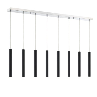 Z-Lite 12" High Forest 8 Light Linear Chandelier image 10