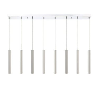 Z-Lite 12" High Forest 8 Light Linear Chandelier image 12