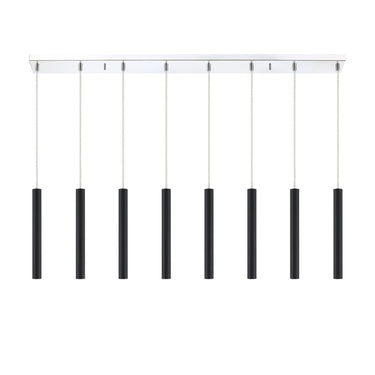 Z-Lite 12" High Forest 8 Light Linear Chandelier image 14