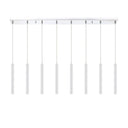 Z-Lite 12" High Forest 8 Light Linear Chandelier image 15