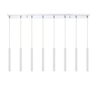 Z-Lite 12" High Forest 8 Light Linear Chandelier image 15