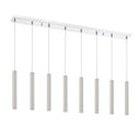 Z-Lite 12" High Forest 8 Light Linear Chandelier image 16