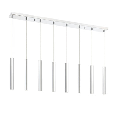 Z-Lite 12" High Forest 8 Light Linear Chandelier image 17