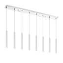 Z-Lite 12" High Forest 8 Light Linear Chandelier image 3