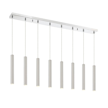 Z-Lite 12" High Forest 8 Light Linear Chandelier image 4