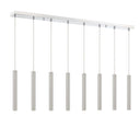 Z-Lite 12" High Forest 8 Light Linear Chandelier image 8