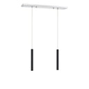 Z-Lite 12" High Forest Chrome 2 Light Linear Chandelier image 10