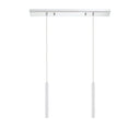 Z-Lite 12" High Forest Chrome 2 Light Linear Chandelier image 15