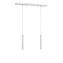 Z-Lite 12" High Forest Chrome 2 Light Linear Chandelier image 9