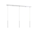 Z-Lite 12" High Forest Chrome 3 Light Linear Chandelier image 11