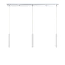 Z-Lite 12" High Forest Chrome 3 Light Linear Chandelier image 15